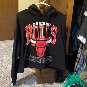 Size Medium crop hoodie